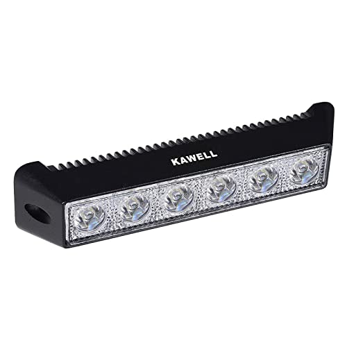 KAWELL 18W LED Light Bar Spotlight LED Fog Light Bar Super Bright Driving Light LED Work Light for Off Road Motorcycle ATV UTV 4X4 SUV Truck Tractor Boat