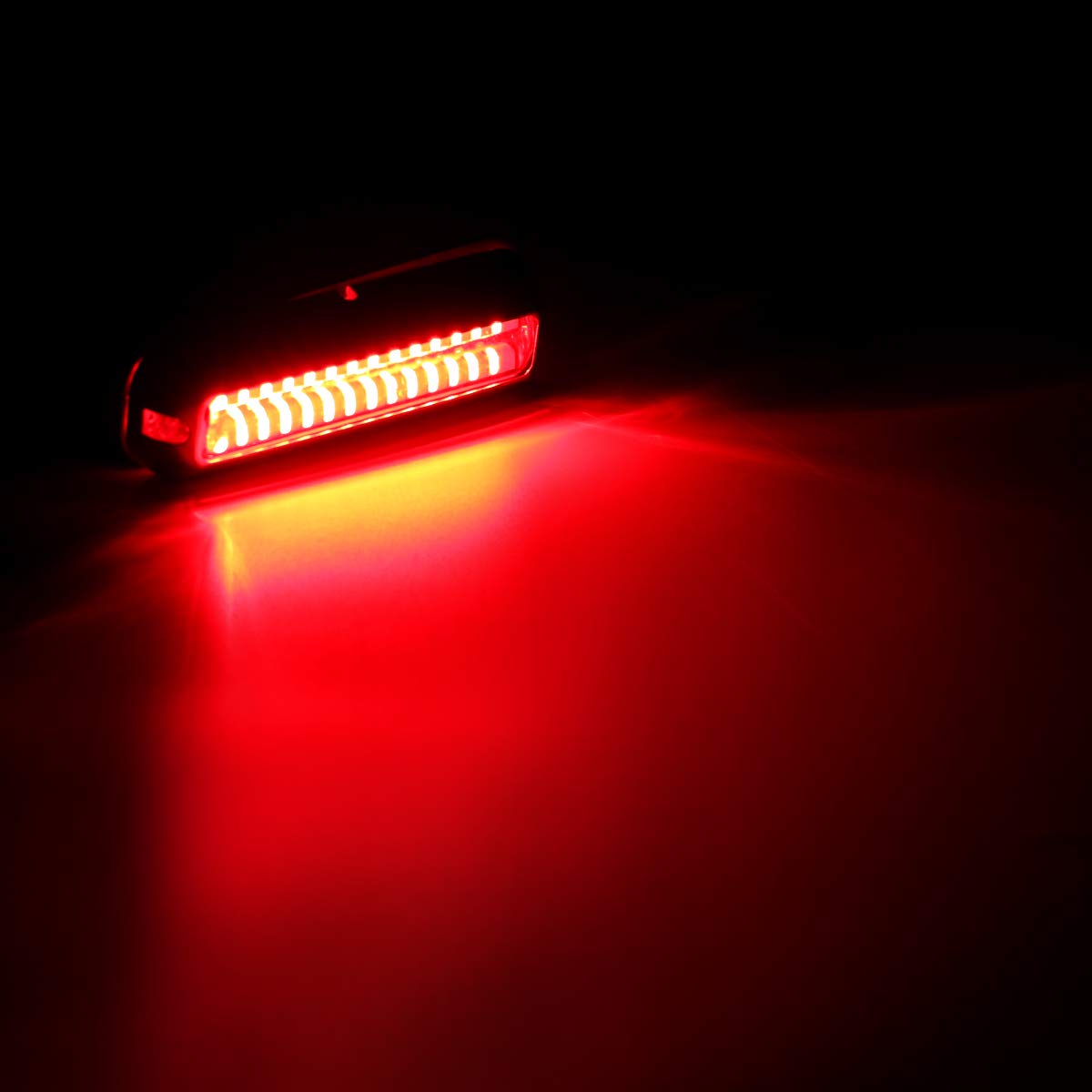 Kawell 42 LED Boat Lights Waterproof IP68 Stainless Steel Underwater Pontoon Marine Light Stern Boat Navigation Lights Drain Fish Boat Transom Lights(Red 2pcs)