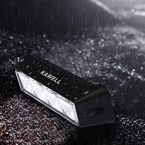 Kawell 12W LED Light Bar Spotlight LED Fog Light Bar Super Bright Driving Light LED Work Light for Off Road Motorcycle ATV UTV 4X4 SUV Truck Tractor Boat
