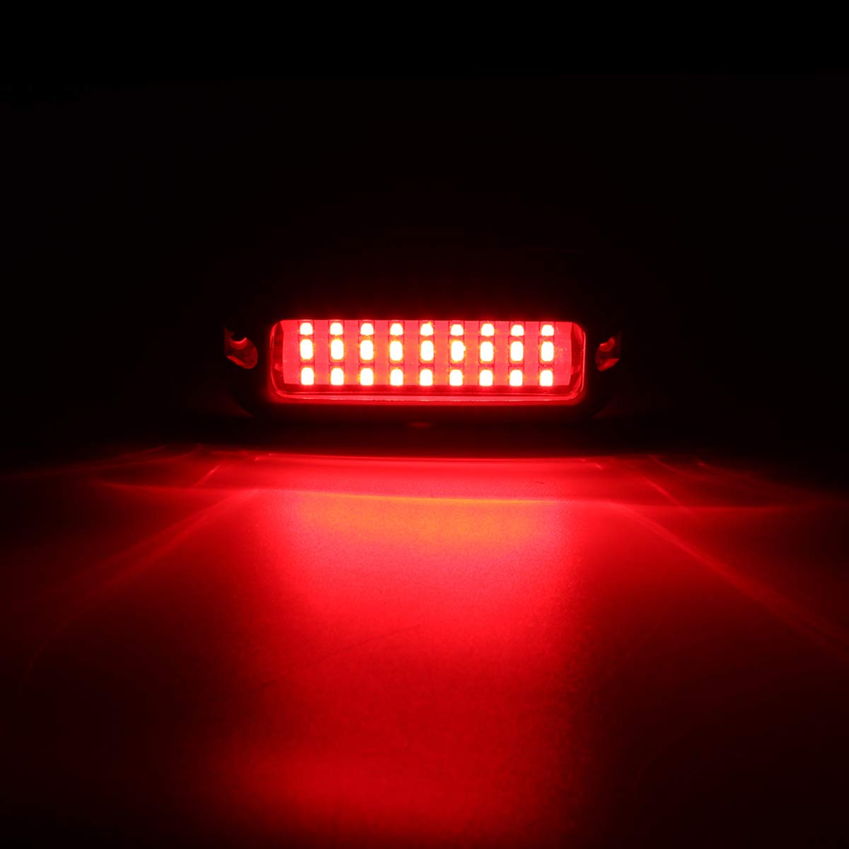 Kawell 27 LED LED Underwater Boat Yacht Lights Waterproof IP68 SUS316 Stainless Steel Pontoon Marine Transom Lights for Swiming Driving Fishing 2pcs Red Lights