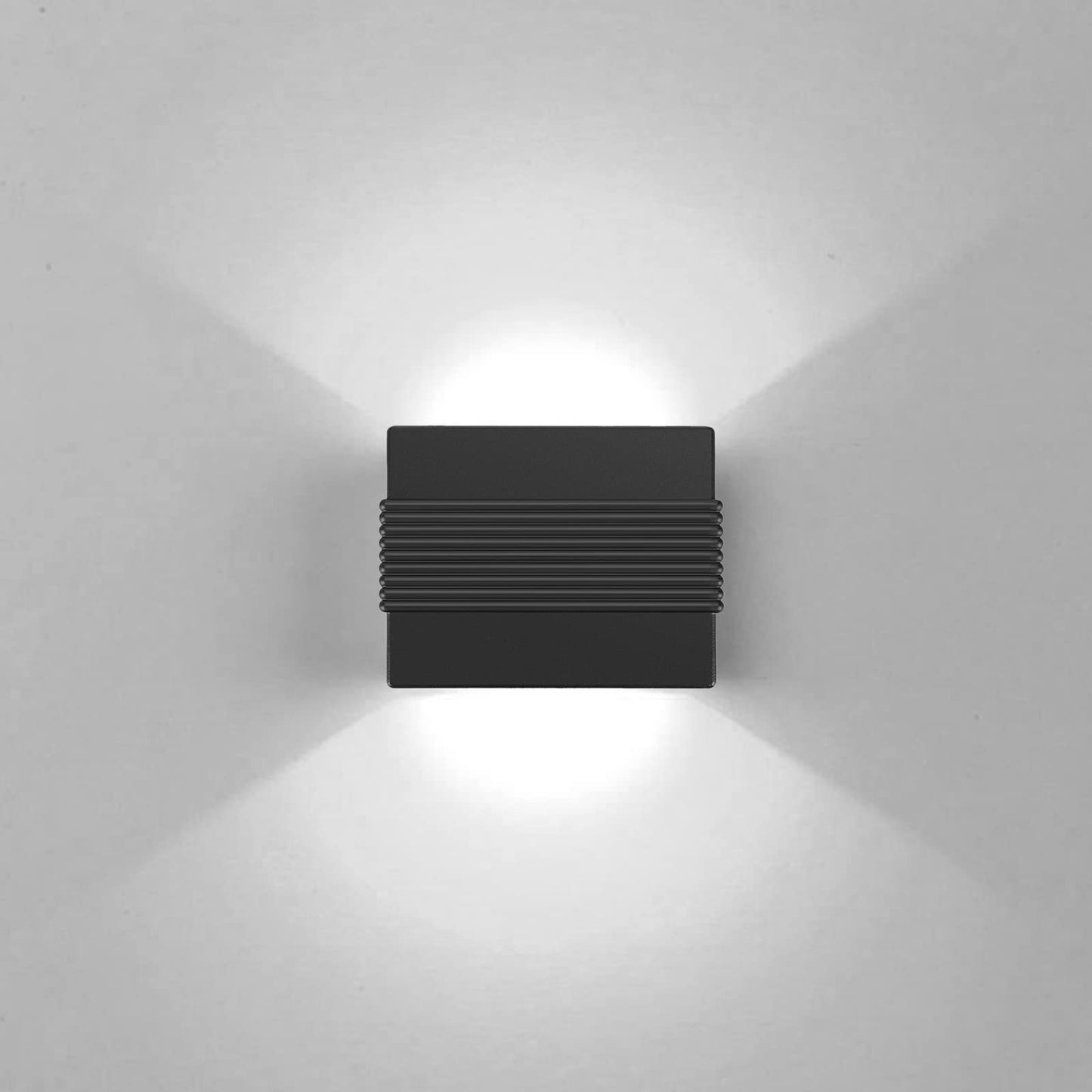 Kawell Modern LED Wall Sconces Up Down LED Wall Light Indoor Outdoor Creative LED Wall Lamp 10W Hallway Wall Mount Light Fixtures for Bedroom Living Room Stairs Porch, Cold White