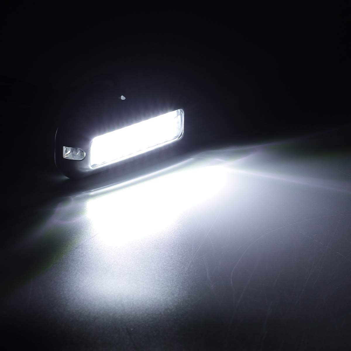 Kawell 27 LED LED Underwater Boat Yacht Lights Waterproof IP68 SUS316 Stainless Steel Pontoon Marine Transom Lights for Swiming Driving Fishing 2pcs White Lights