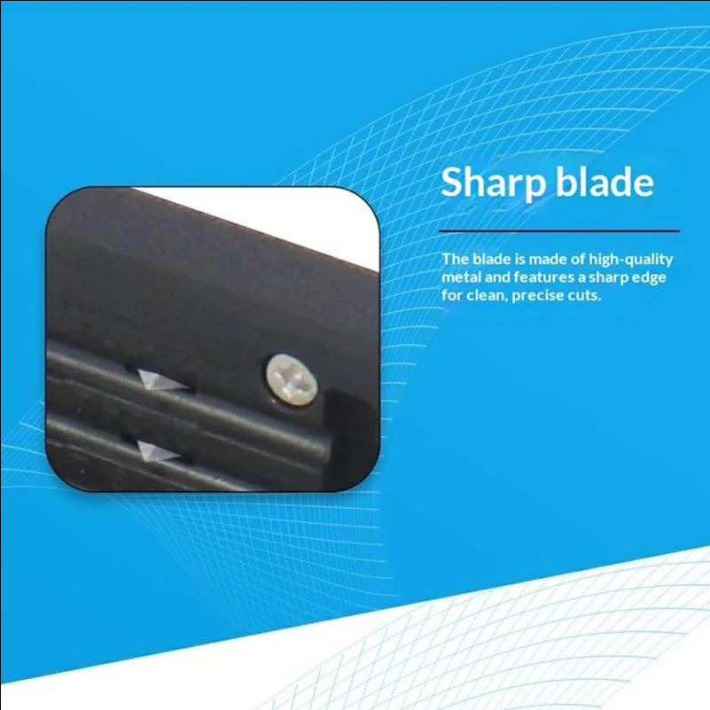 TK-K1 1.5-3.3mm 4 Size Ranges Ribbon Fiber Loose Tube Stripper Flip-Open Longitudinal Stripper Tool for Field Fiber-Optic Work - Black - scene 2