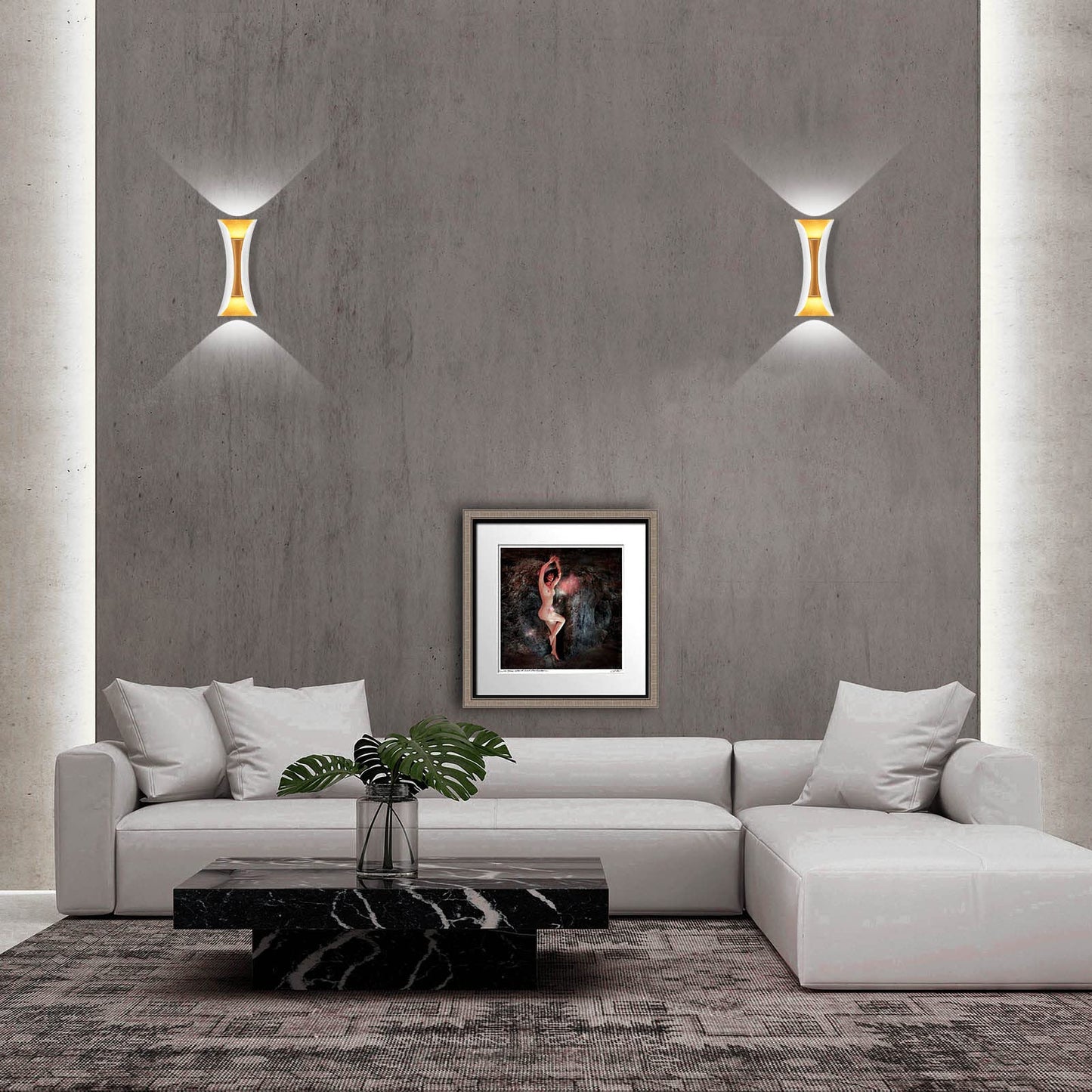 Kawell Creative 20W Modern Wall Light LED Wall Lamp Up Down Waterproof IP65 Aluminum Wall Sconce Light LED Indoor Outdoor for Bedroom Bathroom Living Room Corridor Entrance Stairs Porch
