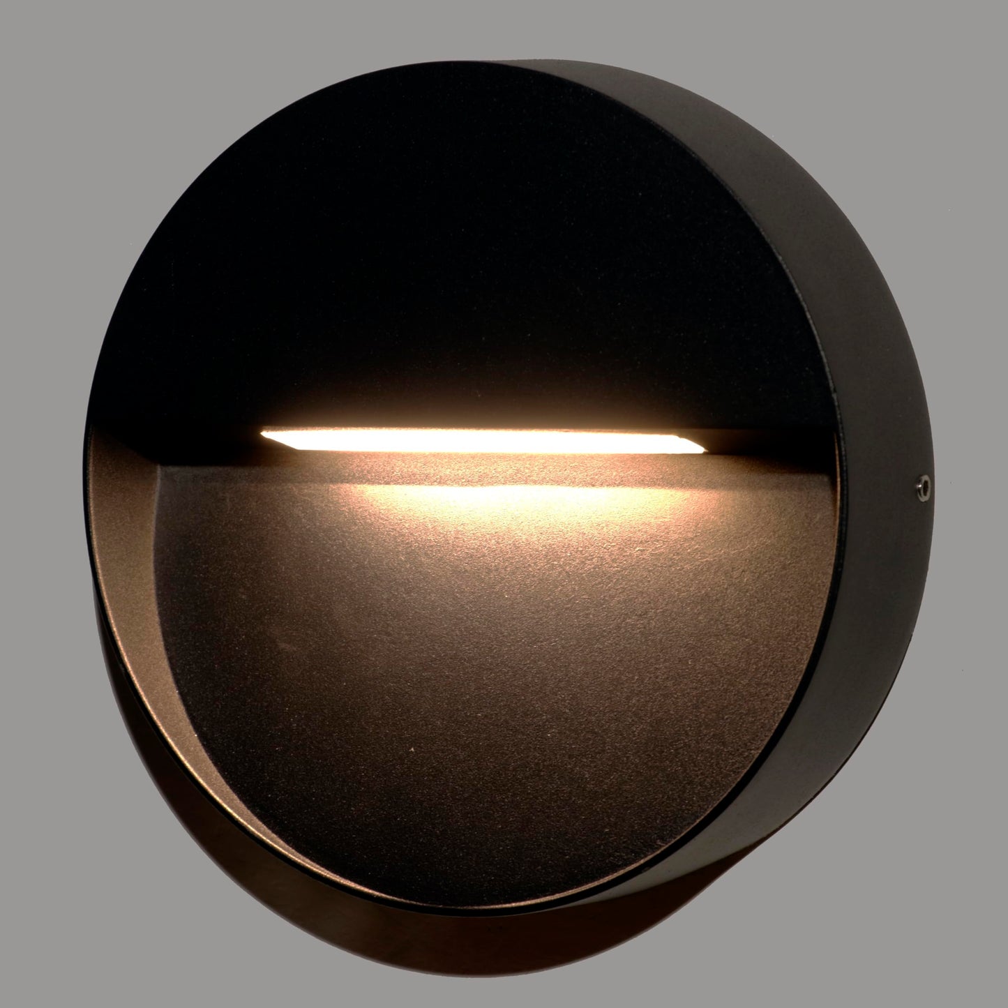 Kawell Modern 6W LED Wall Sconce Round Waterproof LED Wall Light Hardwired Aluminum LED Wall Lamp Indoor for Porch Patio Hallway Stair, 3000K