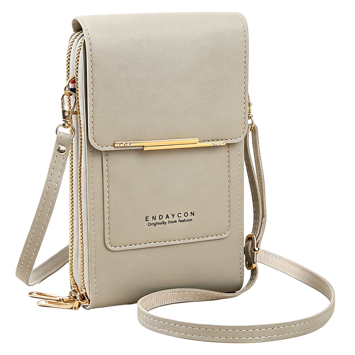 URSOFINE Multi-Purpose Crossbody Phone Bag, Touch Screen Window Wallet Purse, Adjustable Strap, Card Slots & Cash Pocket, Lightweight Shoulder Bag for Women