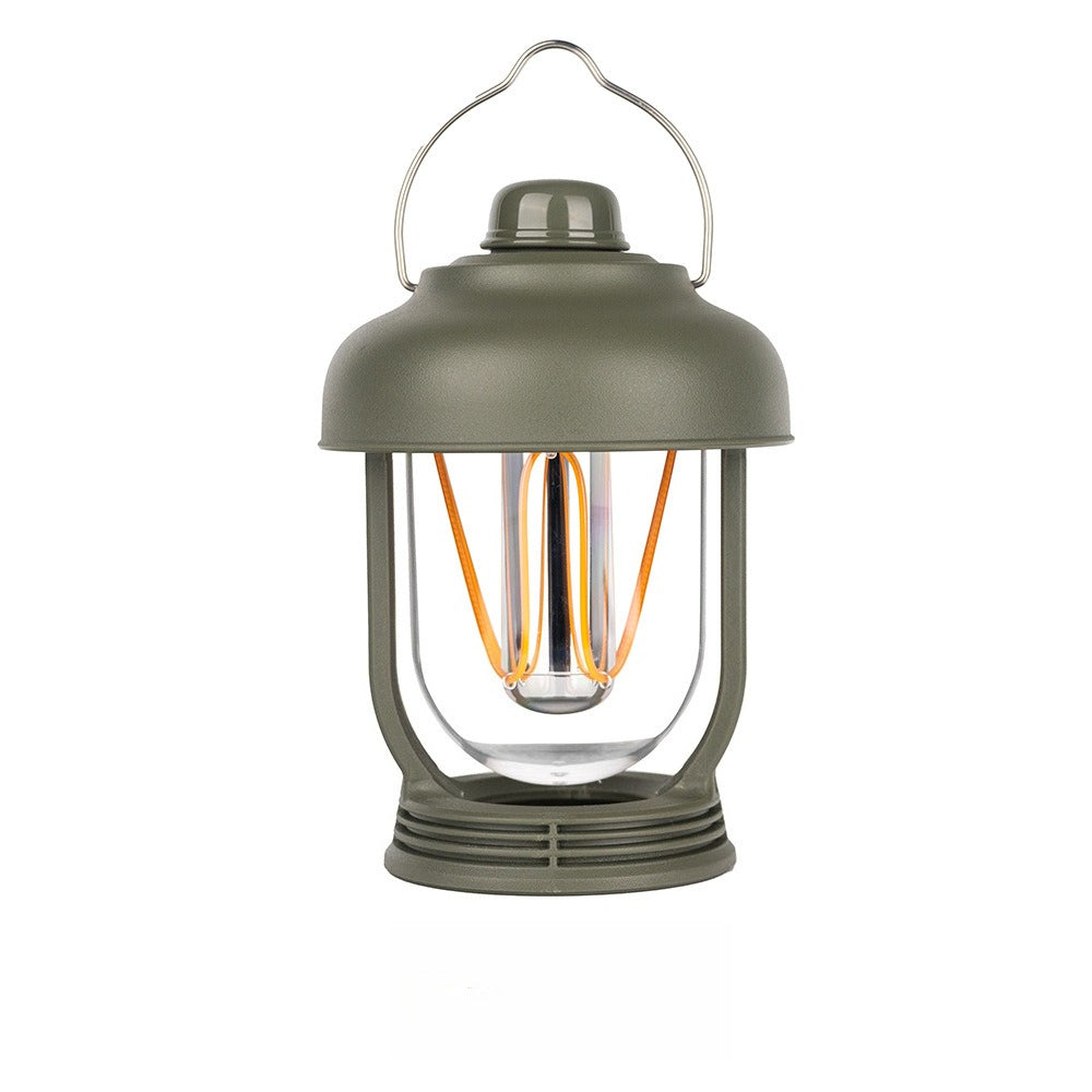 KAWELL Retro Portable Camping Lantern – Waterproof, Hangable, Outdoor LED Light