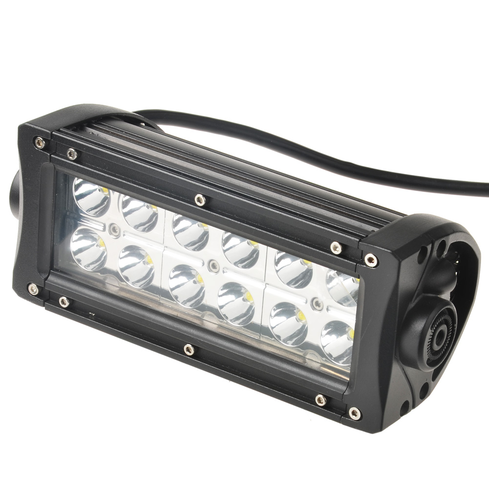 KAWELL® Off Road 36W White and Amber Spot Beam Light Bar 