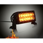 KAWELL® Off Road 36W White and Amber Spot Beam Light Bar 