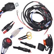 KAWELL® 2 Legs Wiring Harness Include Switch Kit Suppot 300W LED work light LED Light Bar Wiring Harness and Switch Kit