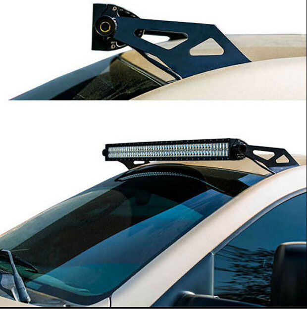 KAWELL 2002-2008Dodge Ram 1500 2500 3500 50-inch Straight LED Light Bar Mounting Brackets