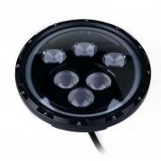 7 inch 60W CREE Round High Beam Low Beam LED Headlight For Jeep Wrangler with Angel Eyes and Daytime Running Light