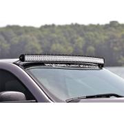 KAWELL 54-inch Curved LED Light Bar Upper Windshield Mounting Brackets for 2007-2013 GMC and Chevy