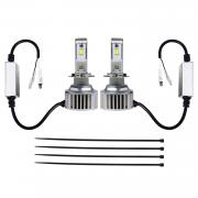 KAWELL LED Headlight Bulbs LED Headlight Conversion Kit - H7 - 80W 6,400LM 6500 Cool White OSRAM LED - Replacing H1 Halogen & HID Bulbs - 2 Yr Warranty