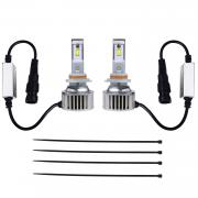 KAWELL LED Headlight Bulbs LED Headlight Conversion Kit - H11 - 80W 6,400LM 6500 Cool White OSRAM LED - Replacing H1 Halogen & HID Bulbs - 2 Yr Warranty