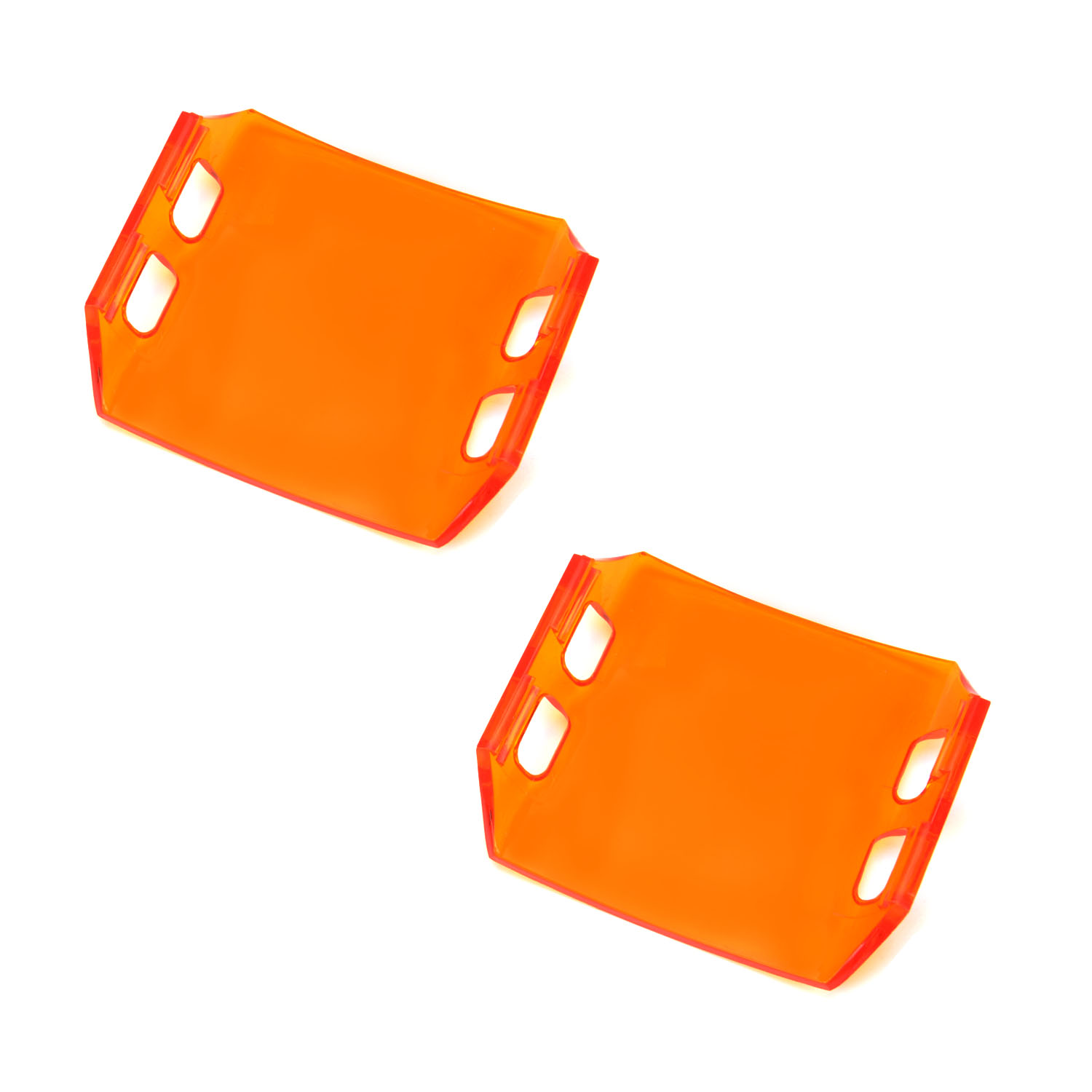 KAWELL® 18w K7-73 Series Led Light Bar Off Road Light Cover Amber Color (2 Pack)