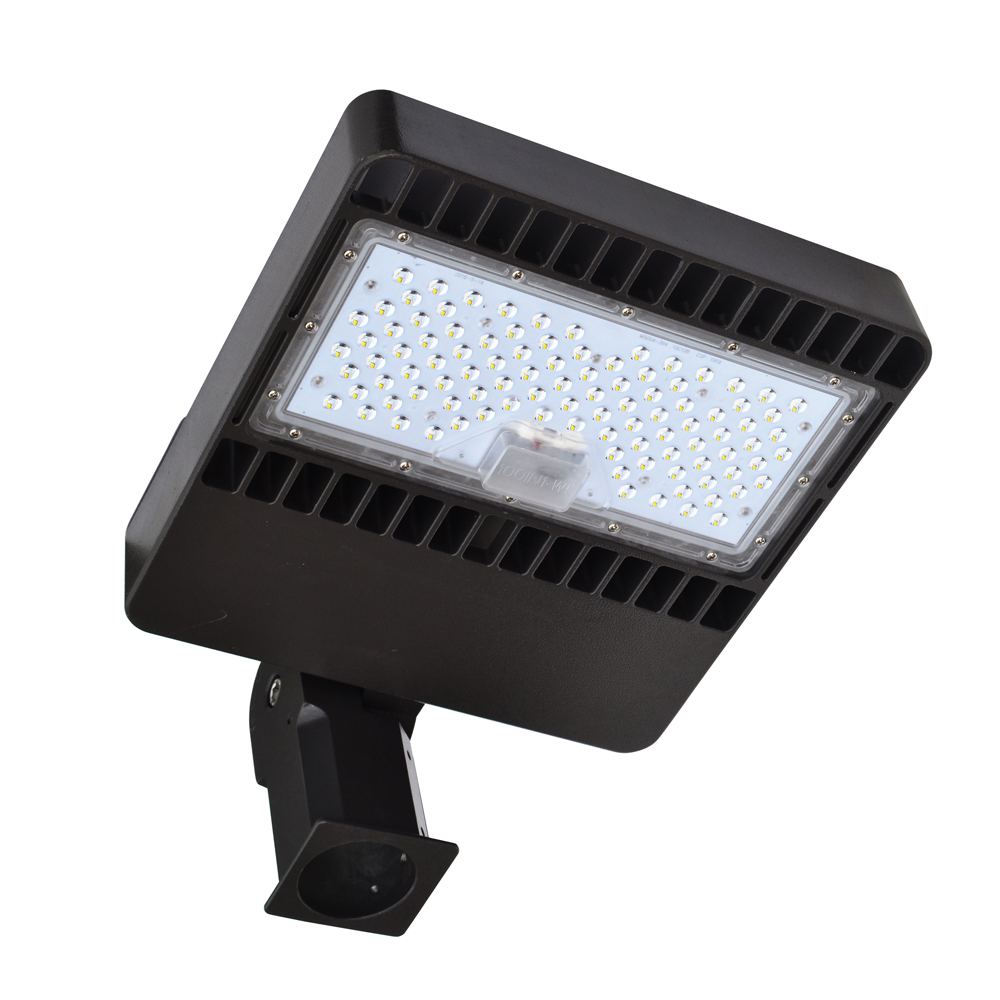 KAWELL 8800 Lumens LED Area Light – 80 Watt LED Parking Lot Light – 5000K Bright White - Replaces 450W Halide – 50,000 Hour Commercial grade– Waterproof Shoebox LED (80 Watt)