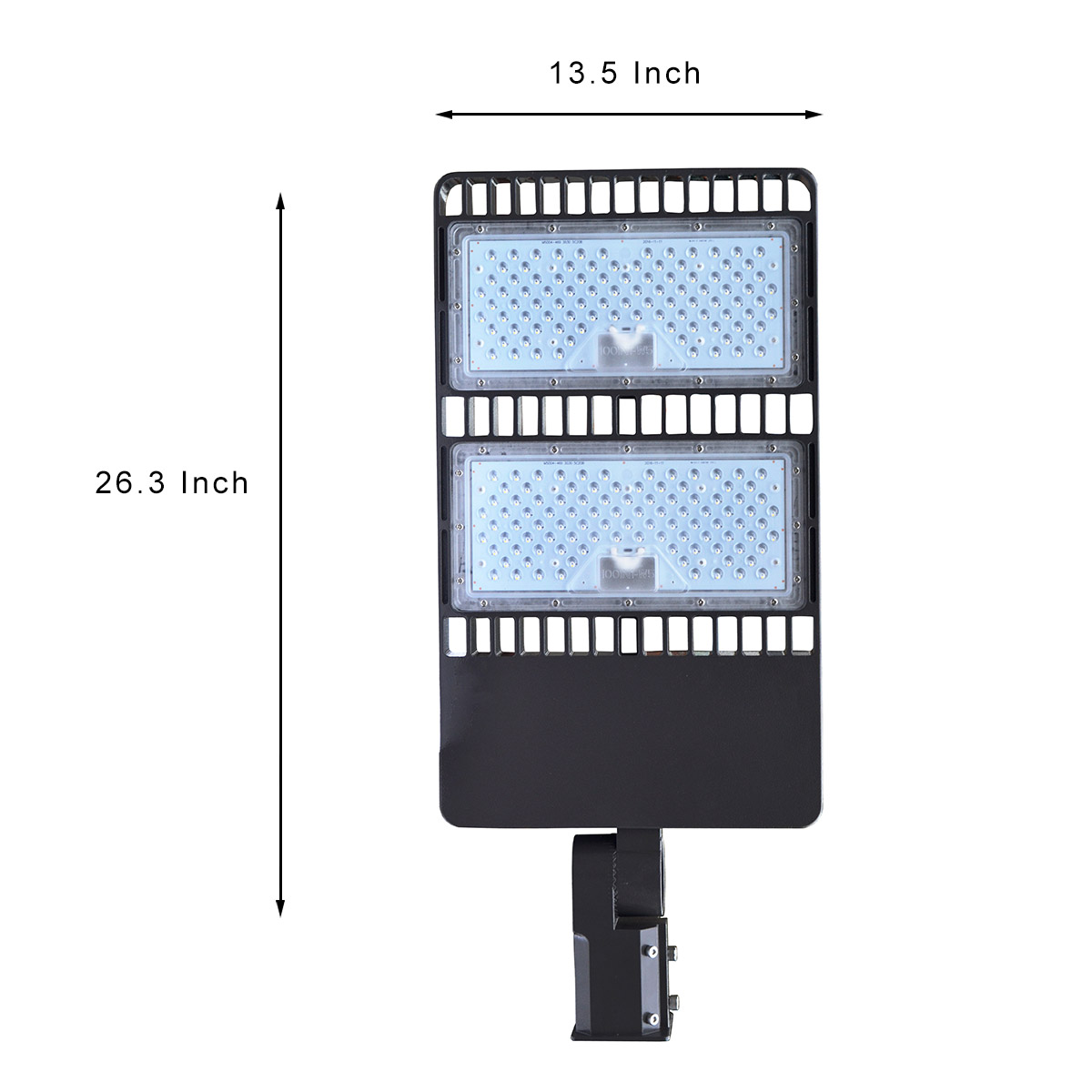 KAWELL LED Shoebox Pole Light 300W 33000 Lumen Super Efficiency 150 Lumen to Watt 5000K Bright White Replaces 900W Halide Led Parking Lot Lights Street Light FREE Dusk to Dawn Photocell Sensor light 