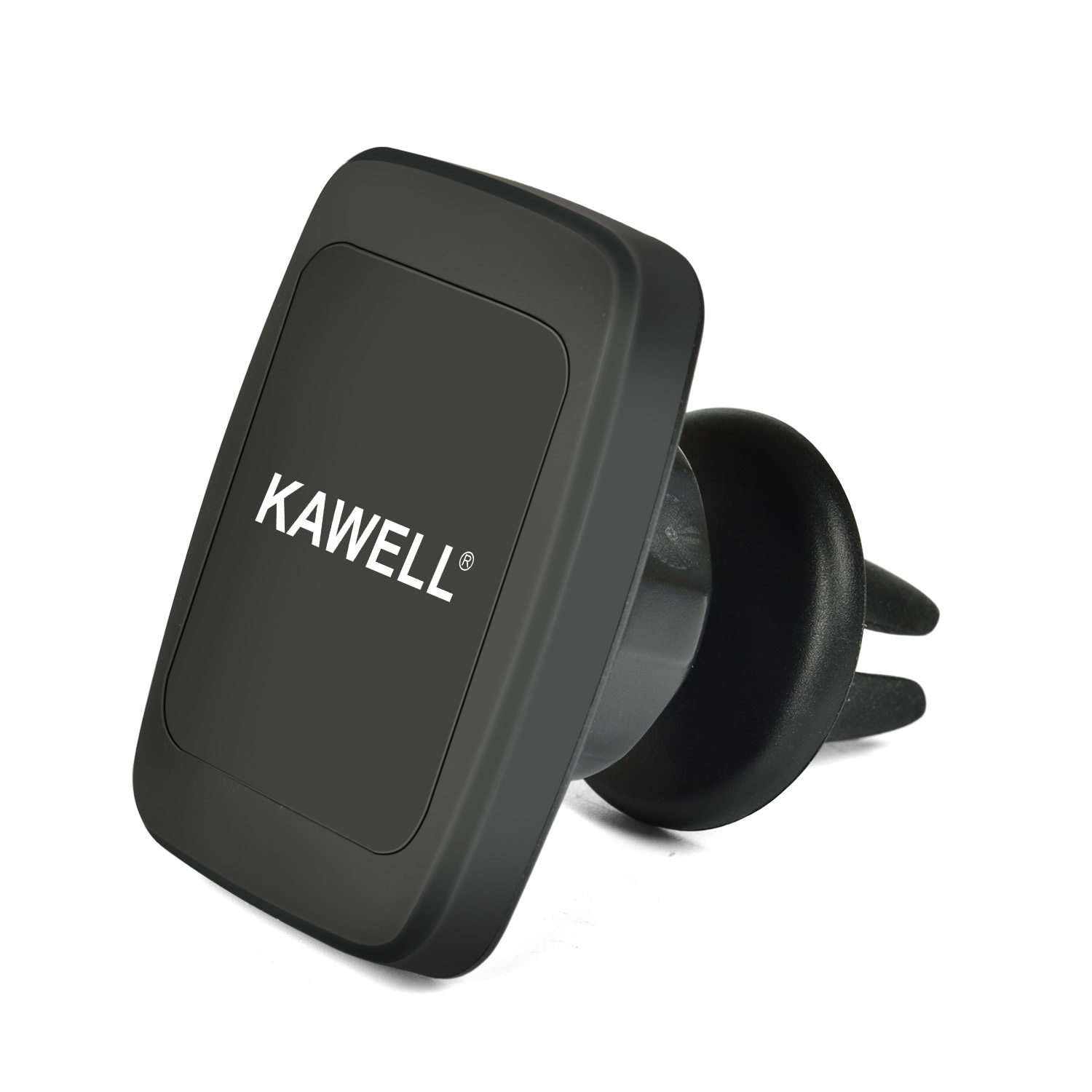 KAWELL automotive smartphone holder 360 ° rotation one touch latch magnet suction cup magnetic car mount rectangular holder portable holder smartphone stand adjustable