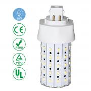 KAWELL 9W LED Corn Light Bulb GX24Q Standard Socket 1080Lm 6500K Daylight,for Indoor Outdoor Chandelier Ceiling Pendant Wall Table Floor Lighting Lamp Bathroom, UL Listed/TUV-Certified 