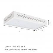 KAWELL 300W 10800lm LED Grow Light 600 TTL Plant Growth Wirelee Dimming Spectrum for indoor Greenhouse Garden plant-growing and Flowering 