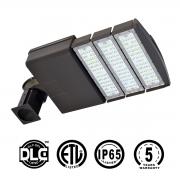 KAWELL 50 Watt LED Parking Lot Light - 5500 Lumens LED Street Light – 5000K Bright White – 50,000 Hours Commercial grade – Waterproof Outdoor Site Area Shoe Box Light 