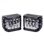 KAWELL Dual Side Shooter Led Cube 45W Led Work Light Off Road Led Light Driving Light Super Bright for SUV Truck Car ATVs 