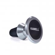 KAWELL Universal Magnetic Phone Car Mount, Aluminum Air Vent Cell Phone Holder, 360 Degree Adjustable for iPhone, Samsung, Nexus other Smart Phone and GPS Etc. (Aluminum Silver) 