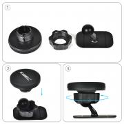 KAWELL Car Mount Holder Magnet Stand Sum Ho Tablet Hold (car, kitchen, bed, bathroom etc) 360 degrees rotatable (black)