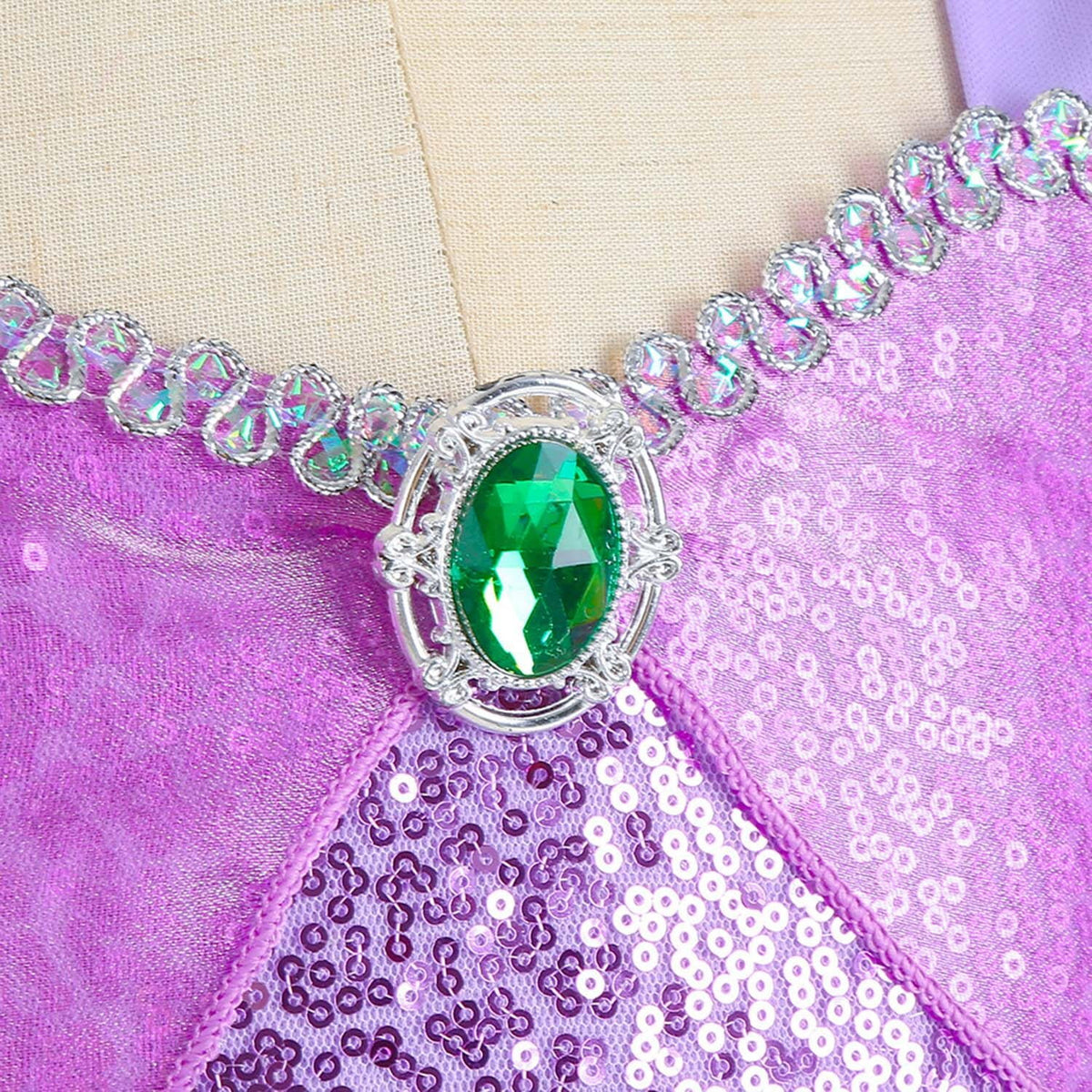 Girls Mermaid Princess Ariel Costume Cosplay Carnival Birthday Party Mermaid Dress