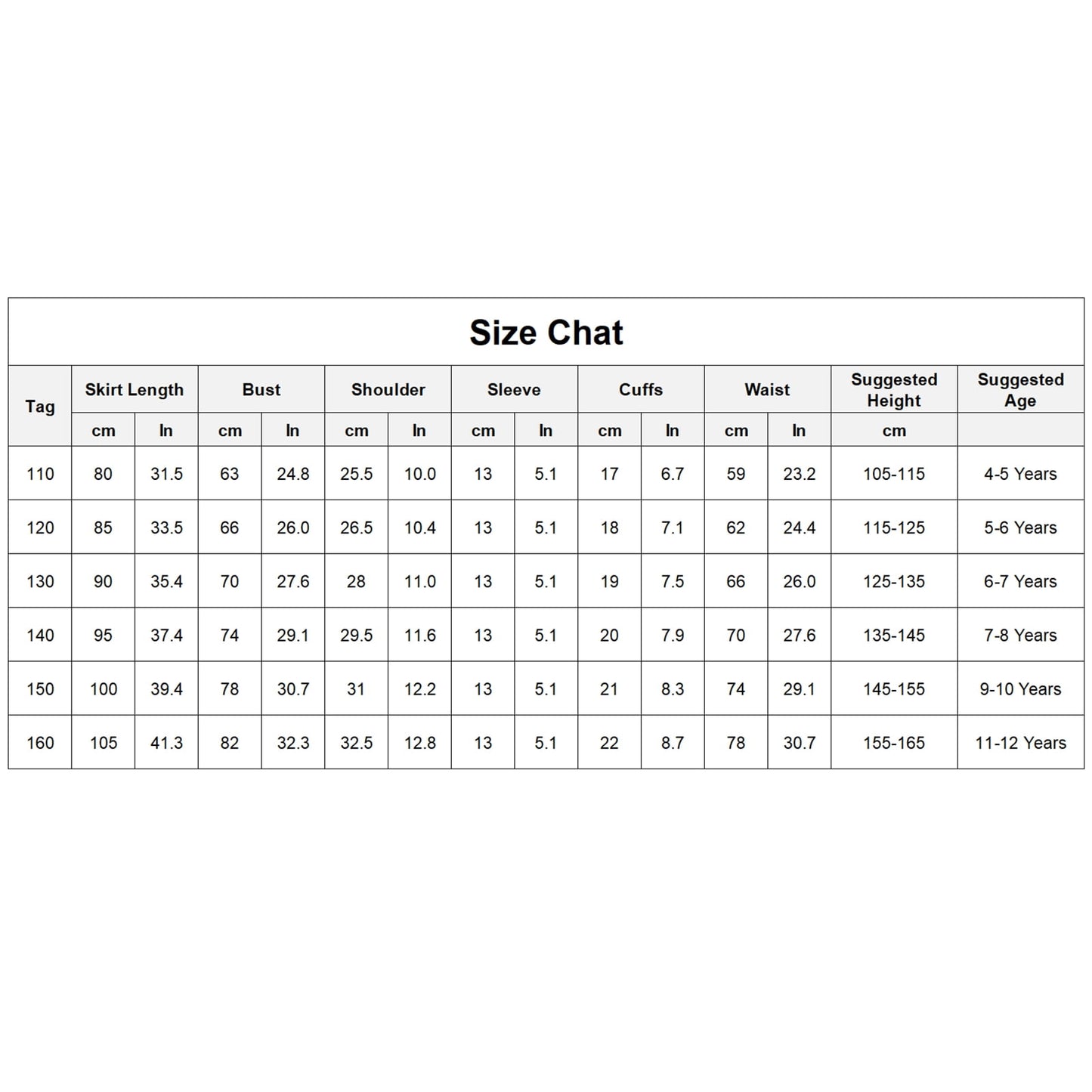 KAWELL Animation Costume Champagne Princess Dress Up, Kids Halloween Cosplay Party Outfit, Academy Uniform School Suits, Evening Gown for Girls 4-12 Years