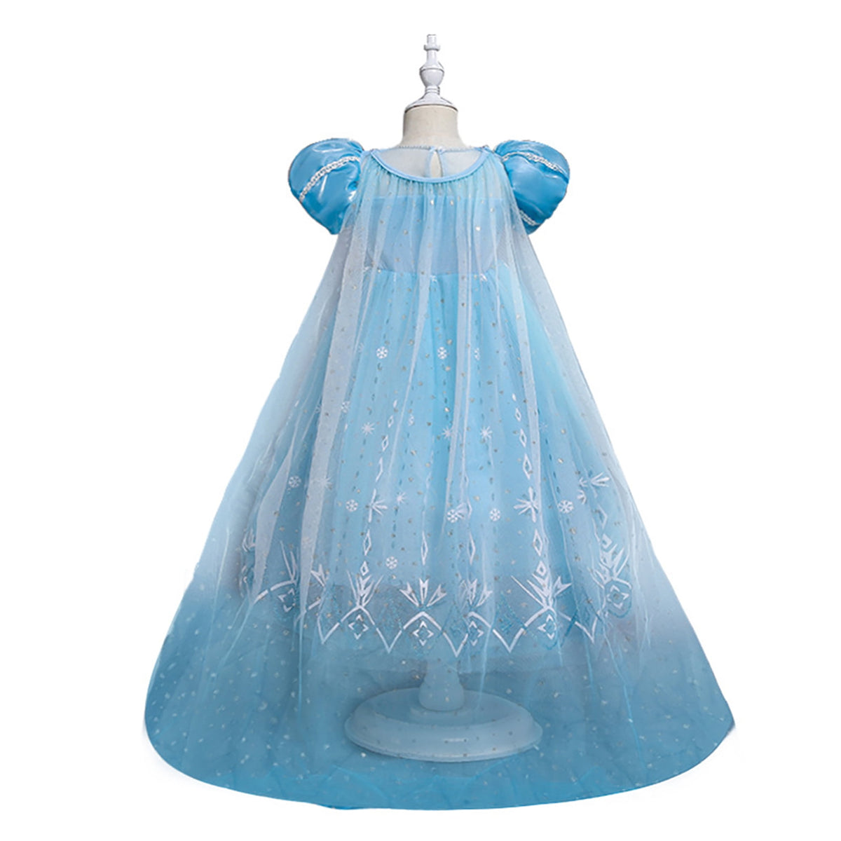 KAWELL Blue Princess Dresses Costume Clothe up Party Halloween Christmas