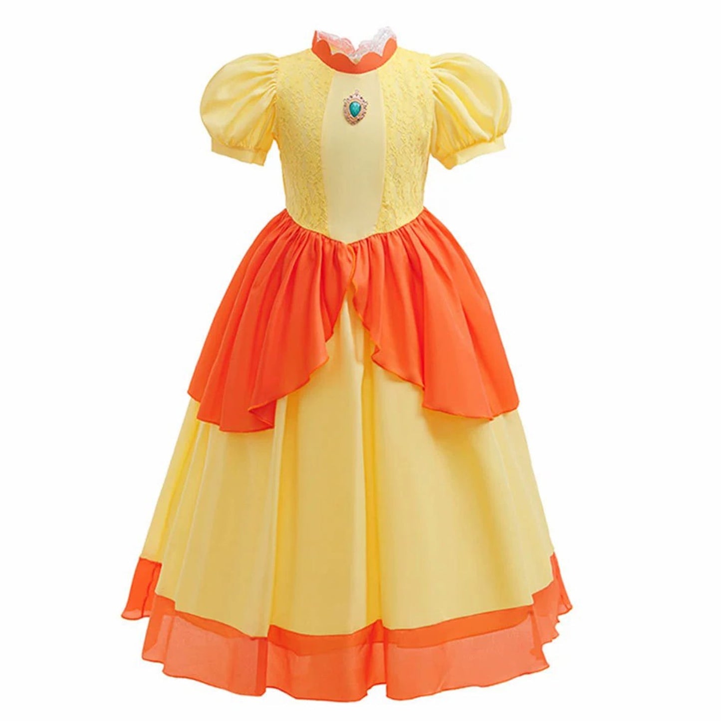 URSOFINE Princess Costume for Birthday Halloween Christmas Cosplay Dress Up with Rich Accessories
