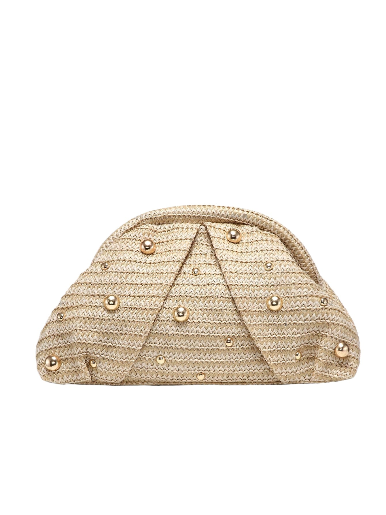 Boho Crochet Clutch Bag | Vintage Rivet Cloud Clip Purse – 17 Styles