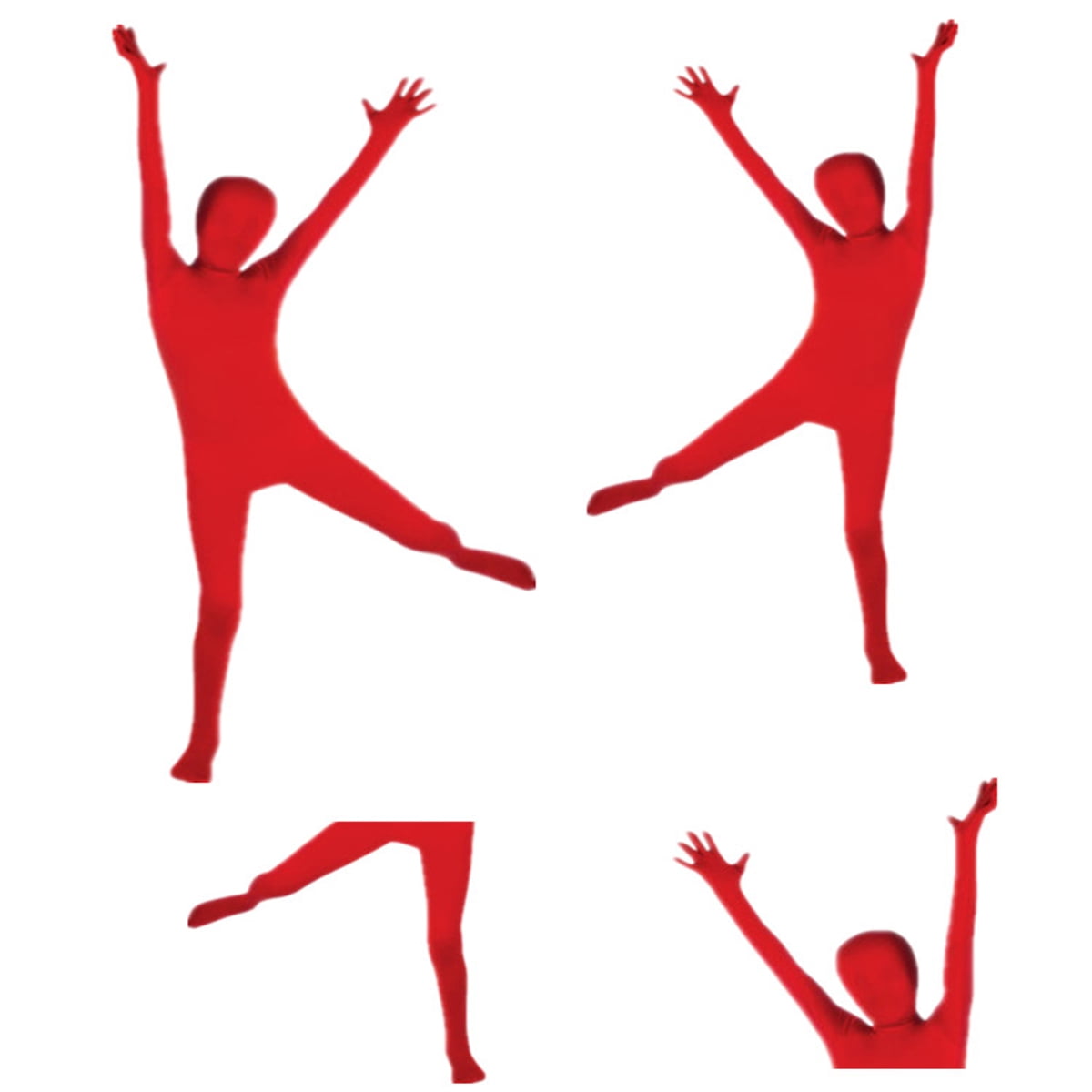 KAWELL FullBodysuit Kids Halloween Costume, Unisex Morph Suit for Kids, Skinsuit Costume
