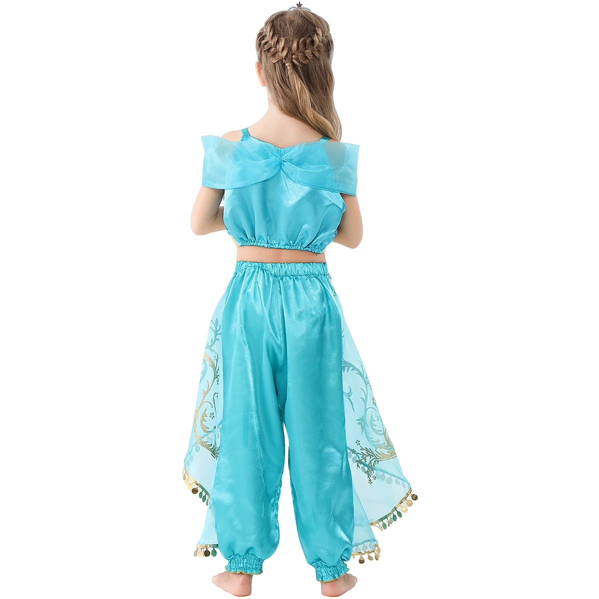 KAWELL Princess Dress Christmas Fancy-Dress Costume for Child, Little Girls 3T