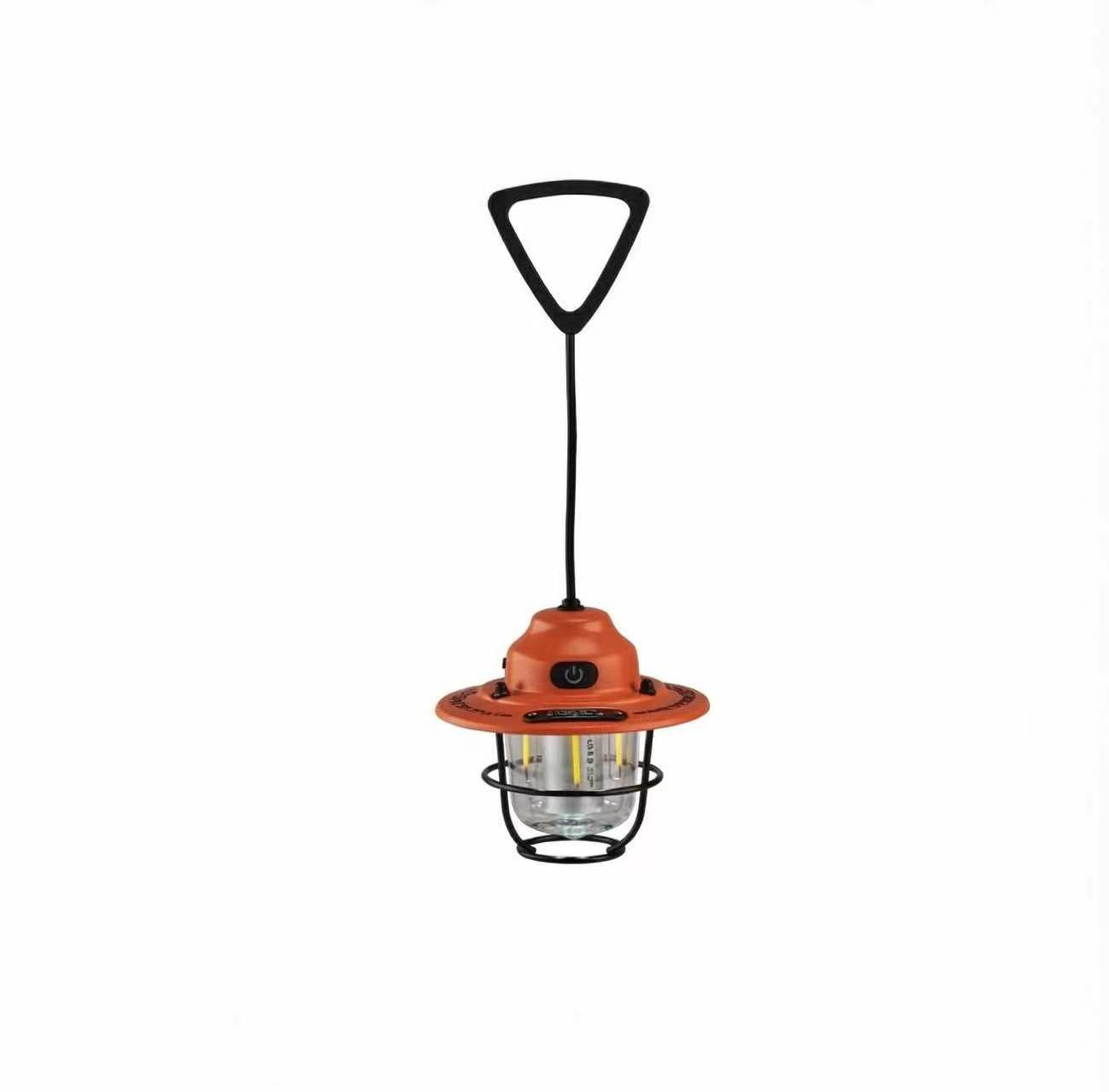 Pine Cone LED Camping Light – Waterproof Hanging Tent Lamp with Long Battery Life