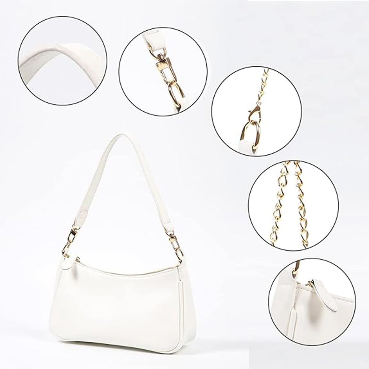 KAWELL Small Tote Shoulder Bags for Women Classic Crossbody Bags Cute Clutch Purse Handbag