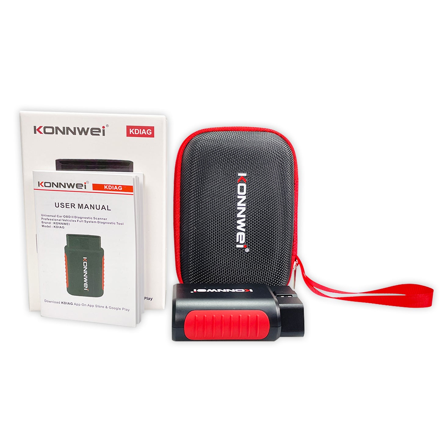 KONNWEI KDIAG Bluetooth 5.0 Full System OBD2 Scanner | 31+ Reset Functions | iOS & Android