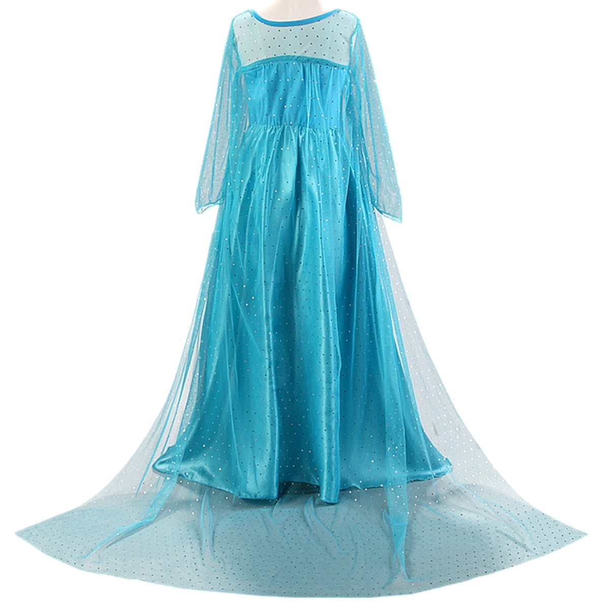 KAWELL Girls Costume Sequin Fancy Princess Dress up for Birthday Party,Child