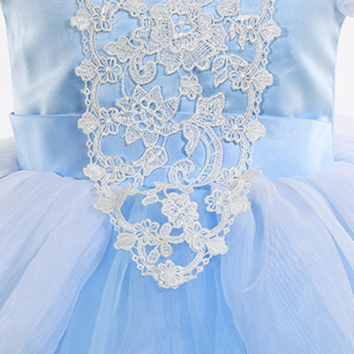 Kawell Princess Blue Toddler Girls Costume Dress Up Fancy Halloween Christmas Party