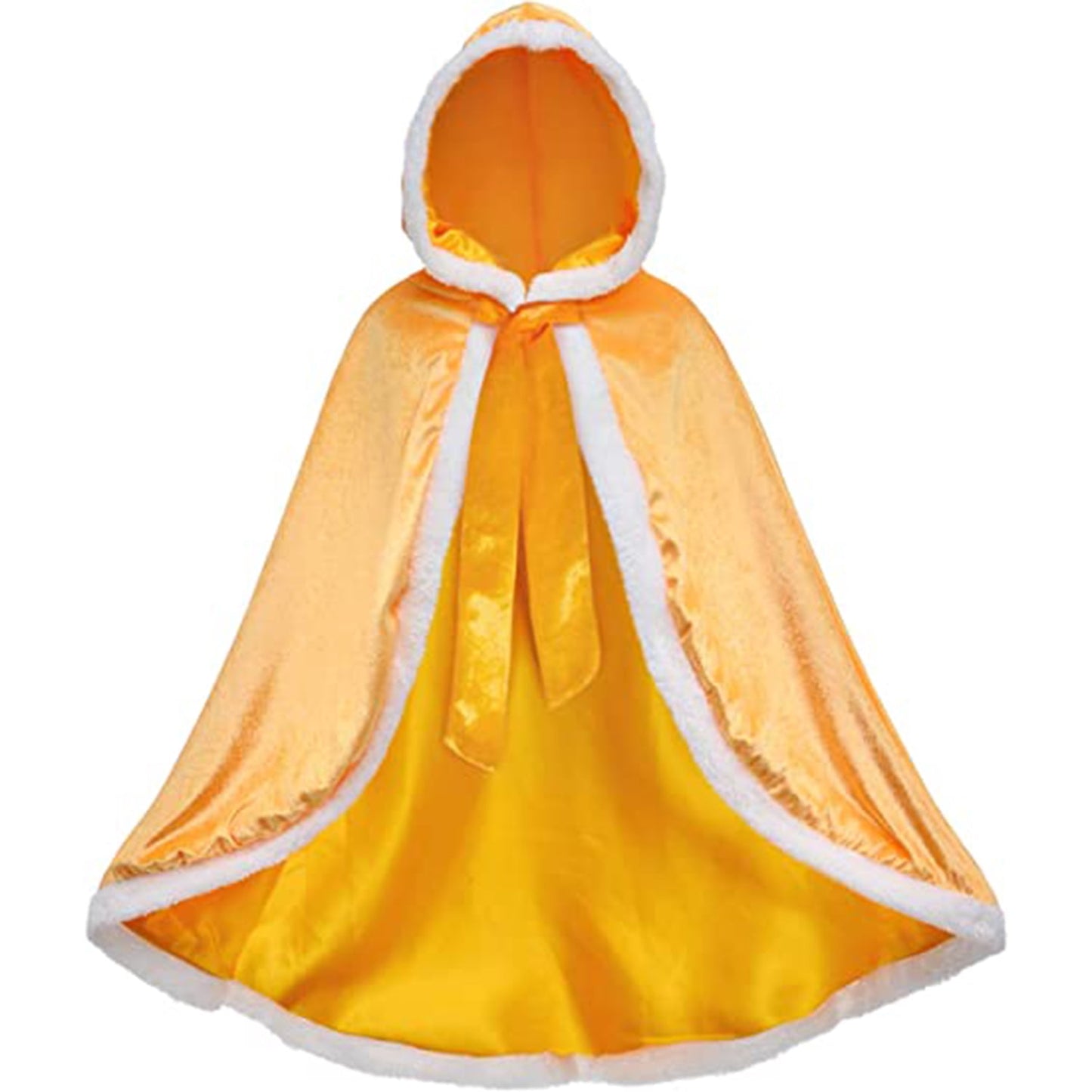 KAWELL Princess Hooded Cape Cloaks Costume for Girls Dress up, Child 3 to 12 Years