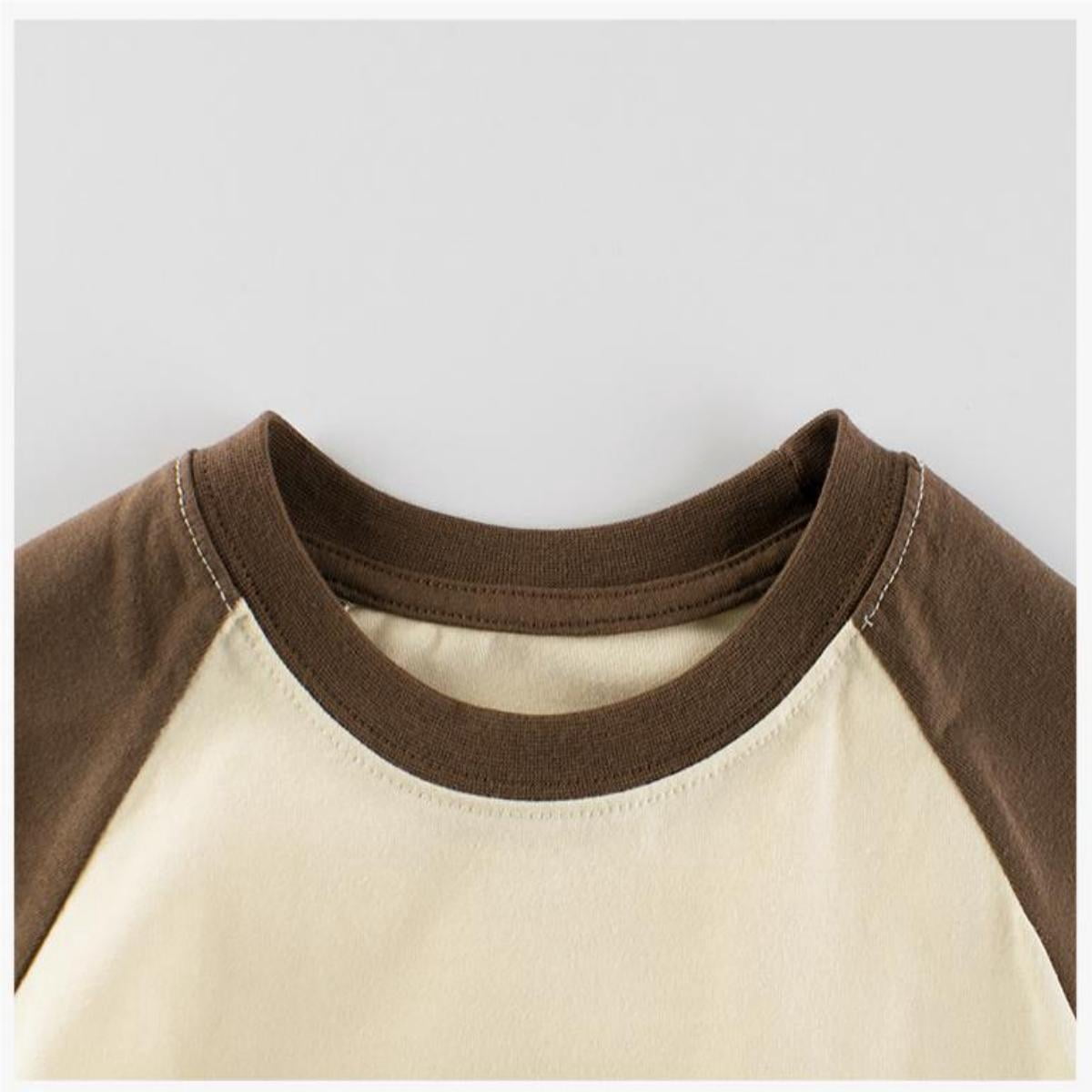 KAWELL 3 Pack Girls and Boys Long Sleeve Shirts Cotton T-Shirts 3-15 Years