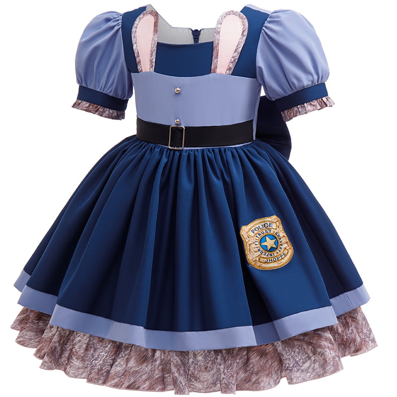 KAWELL Judy Princes Costume Bunny Dress for Birthday Party Outfits