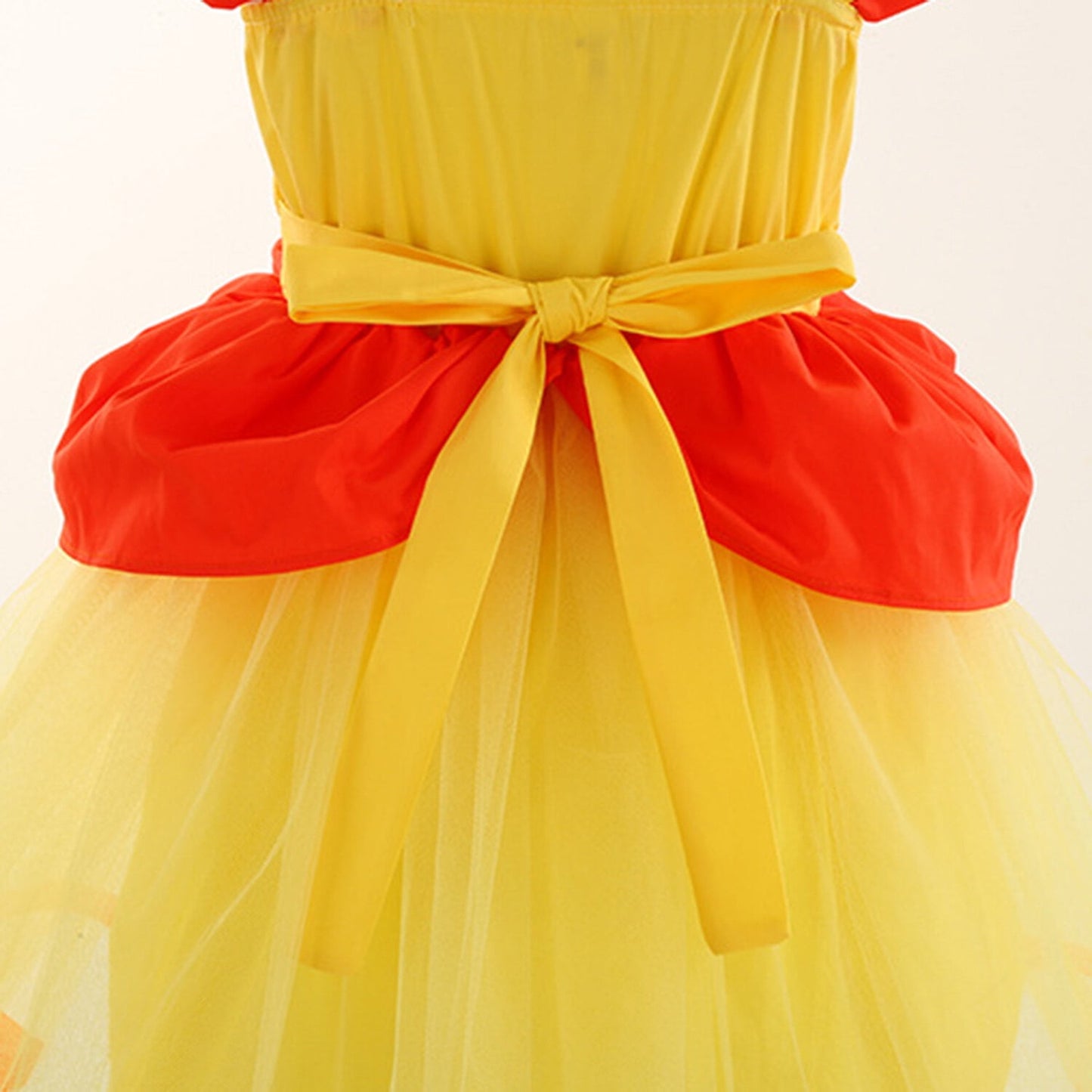 Super Brothers Princess Peach Costume Halloween Christmas Cosplay for Little Girls Dress