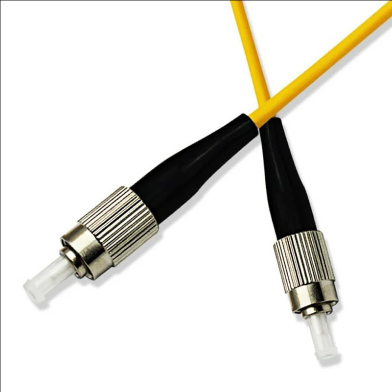 10Pcs 5m FC / UPC to FC / UPC Single Mode Simplex Fiber Optic Patch Cable for Fiber Network Equipment - Yellow - selling point 1