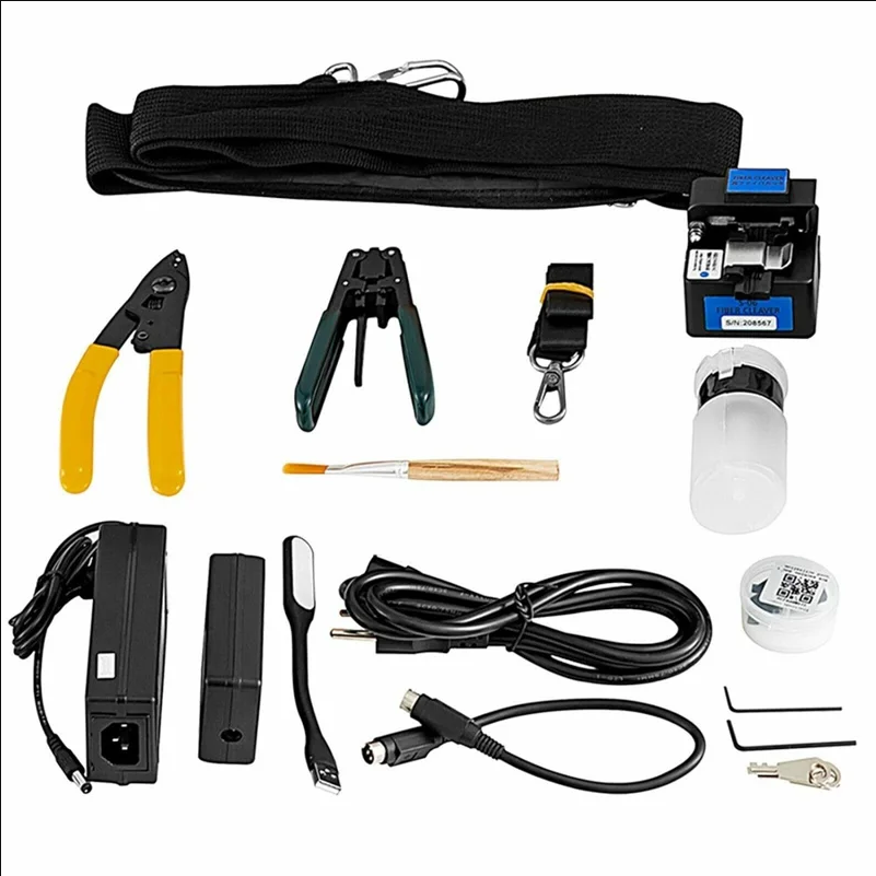 SIGNAL FIRE AI-7C Fiber Fusion Splicer 5 inch 800 x 480 Touchscreen 8s Splicing 18s Heating - UK Plug - selling point 1