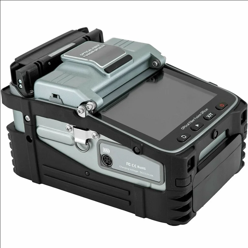 SIGNAL FIRE AI-7C Fiber Fusion Splicer 5 inch 800 x 480 Touchscreen 8s Splicing 18s Heating - AU Plug - scene 1