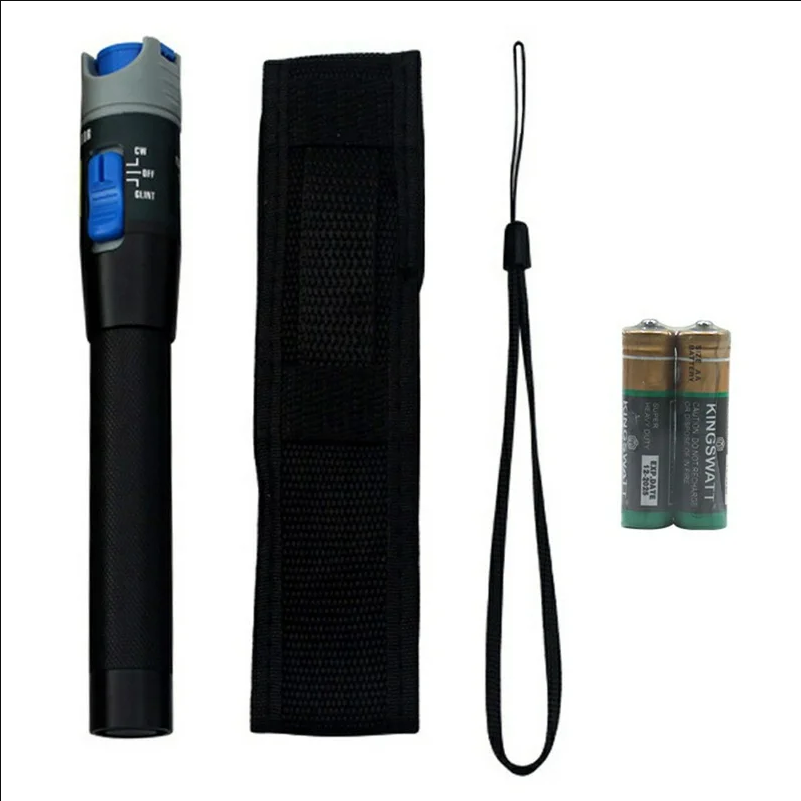 B206 10KM Visual Fault Locator Kit Aluminum Alloy Fiber Tester with Storage Case - selling point 1