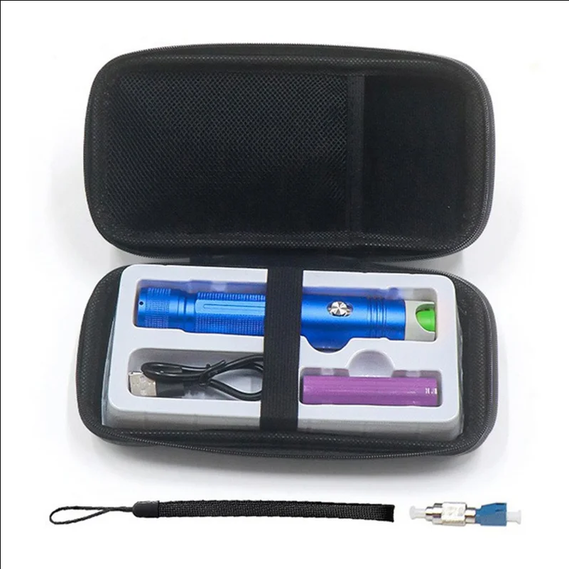 L506 Aluminum Alloy 10KM Fiber Optic Fault Locator with Rechargeable Lithium Battery - selling point 2
